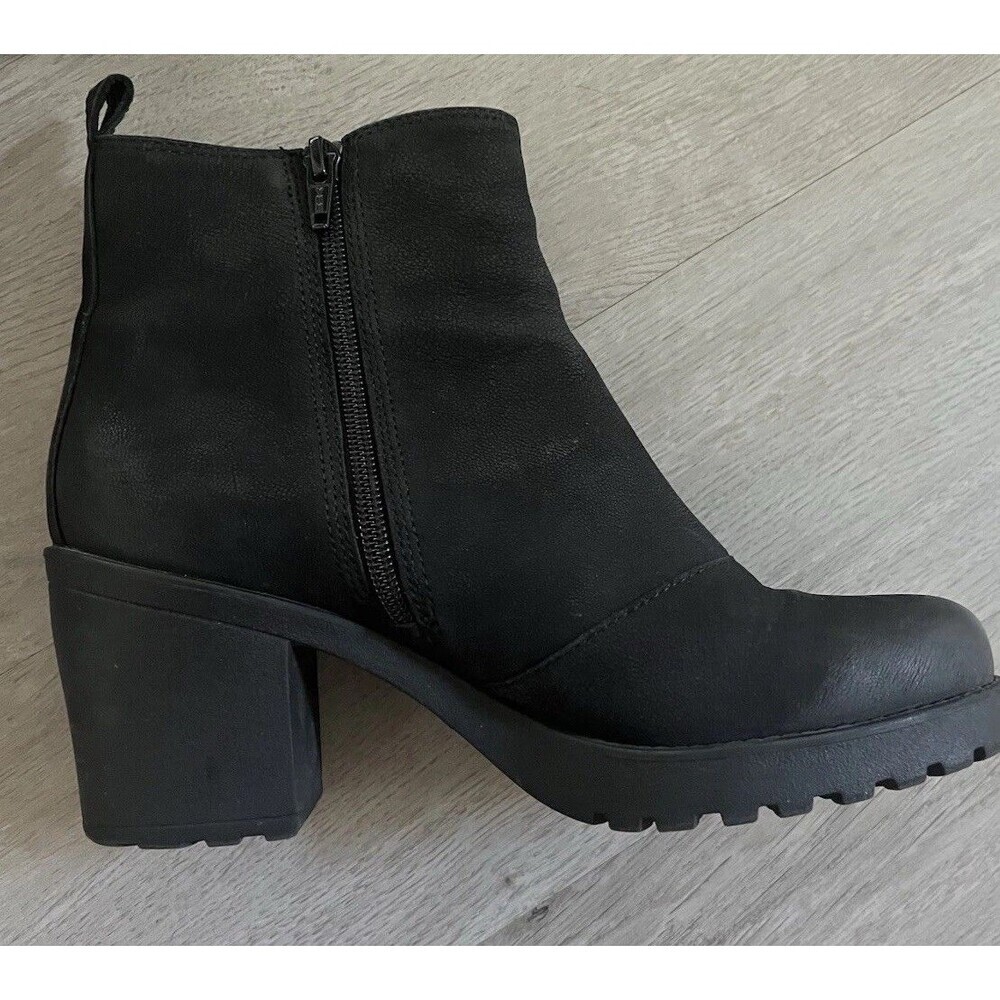Vagabond Grace Chunky Block Heel Leather Chelsea Boots Women’s 39 8.5 EUC - Picture 8 of 13